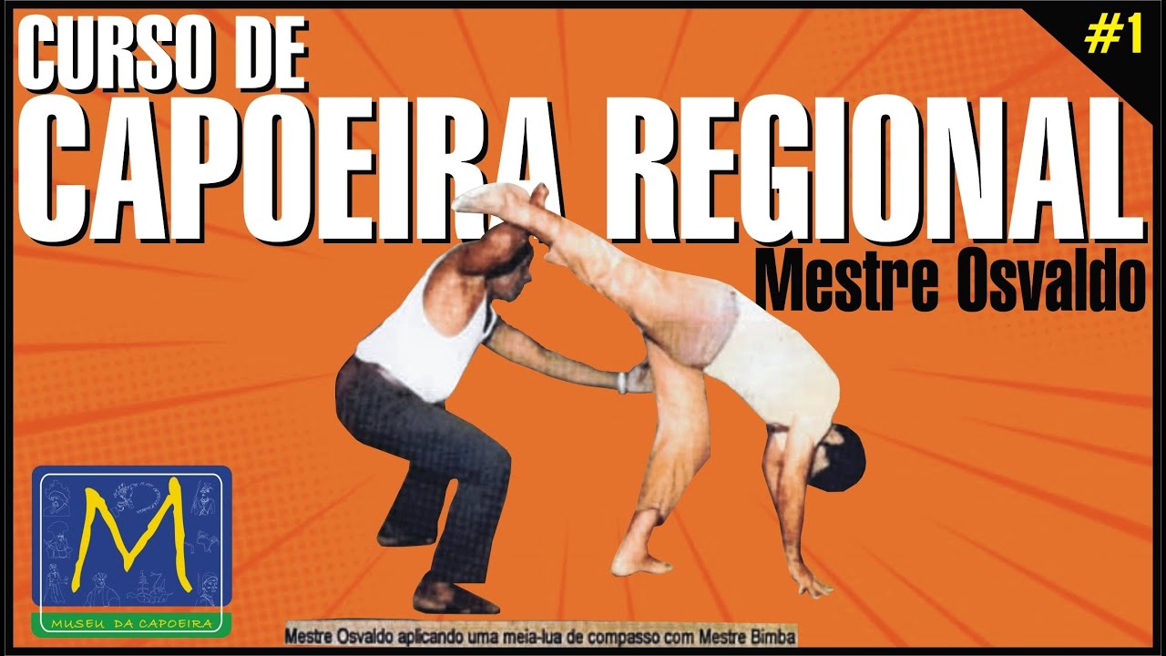 Capoeira Regional, admissão, treino, golpes e sequência com Mestre Osvaldo de Sousa, Vídeo 1 de 5