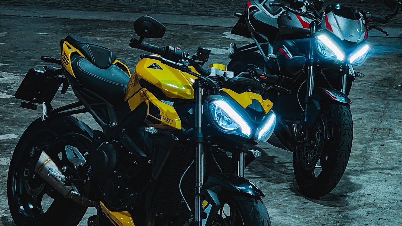STREET TRIPLE 765RS 2025 VS 2020 NA SERRA | PURE ENGINE SOUND