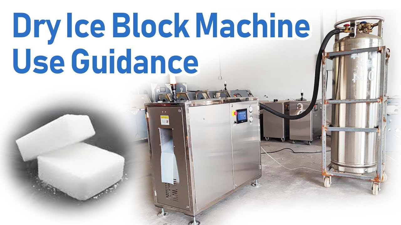 Useful! Complete Guidance for Using Dry Ice Block Machine