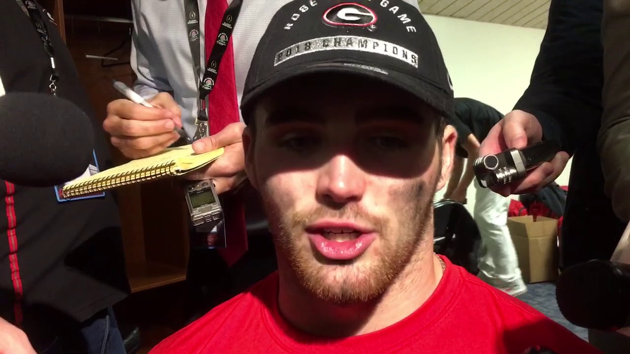 1/1: JAKE FROMM Post Game at Rose Bowl Part 1