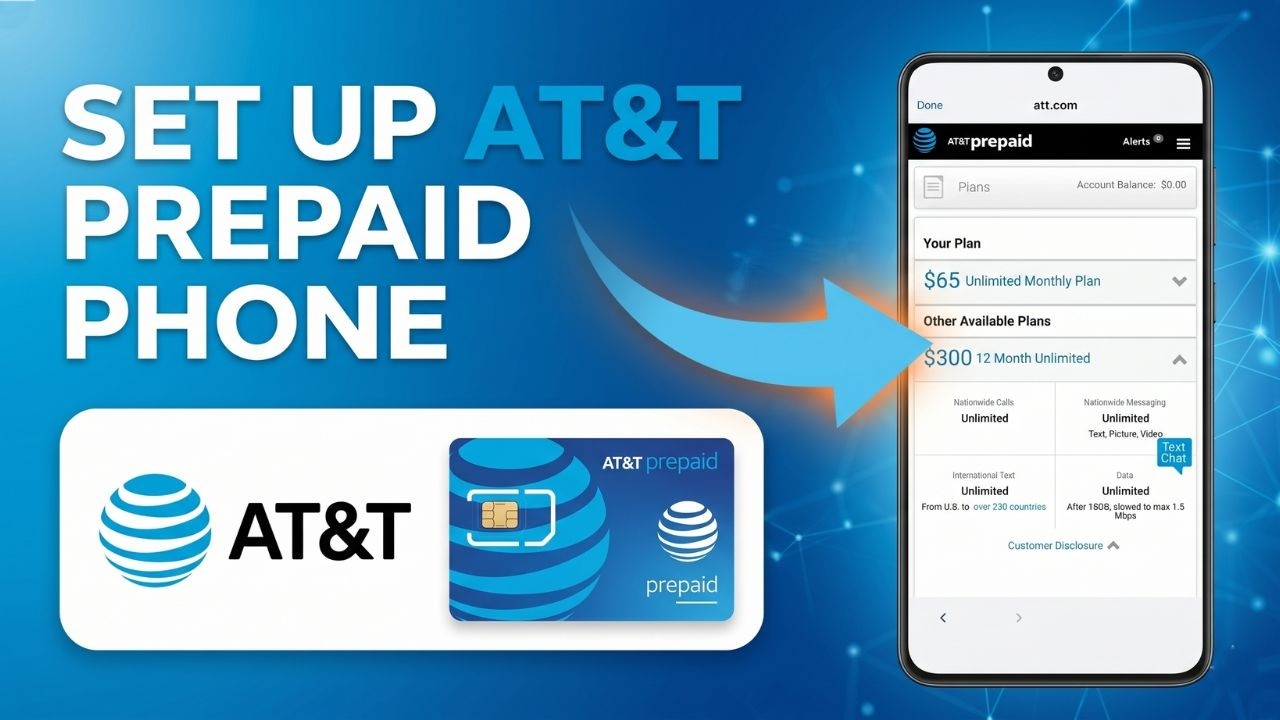 Как настроить предоплатный телефон AT&T &mdash; пошаговое руководство (2026)