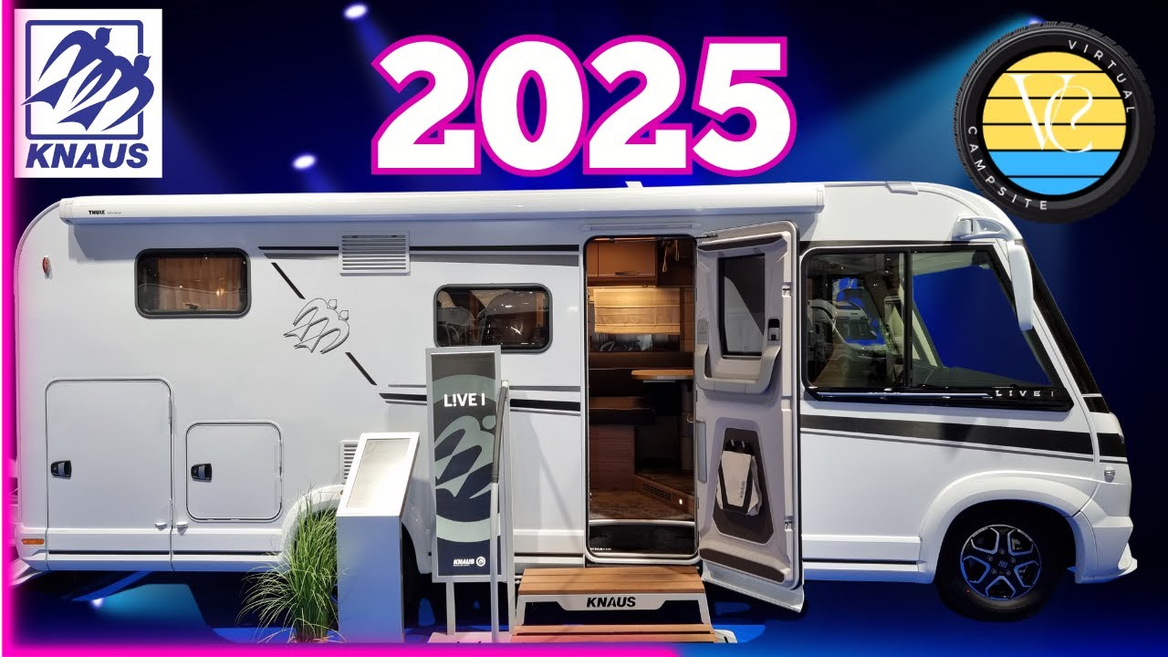 🎬 Knaus L!VE I 650 MEG 2025 – Einzelbetten, Hubbett, Dinette Bett & Automatik im kompakten Integrie