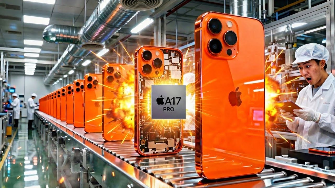 Inside Apple&rsquo;s Secret iPhone 17 Pro Max Factory | Full Manufacturing Process