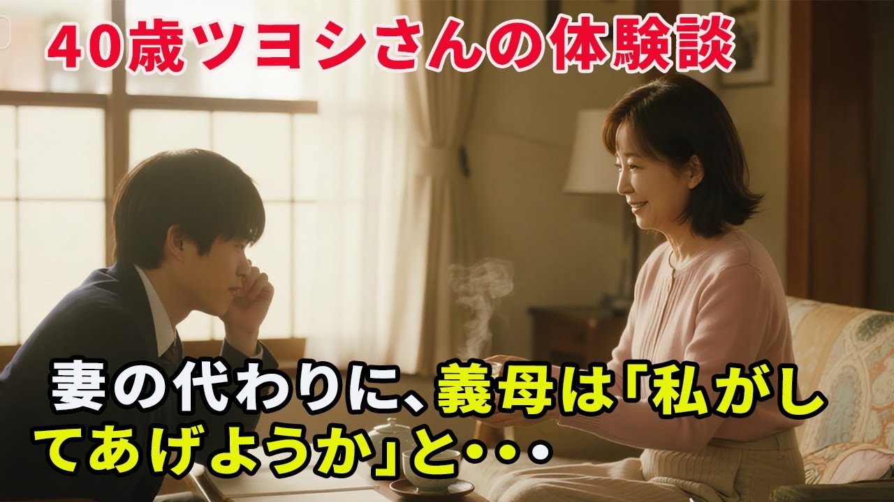 【大人の事情】妻の代わりに、義母は「私がしてあげようか」と・・・／40歳ツヨシさんの体験談