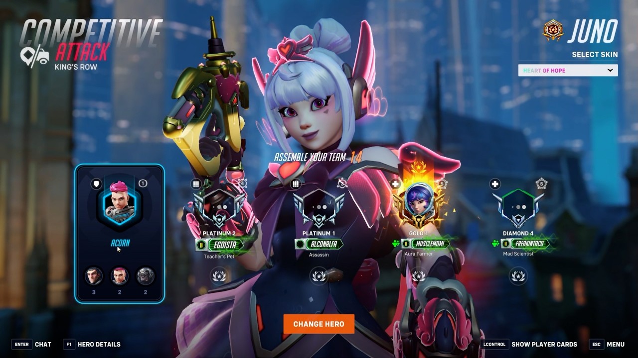 Overwatch: Juno on my favorite map!