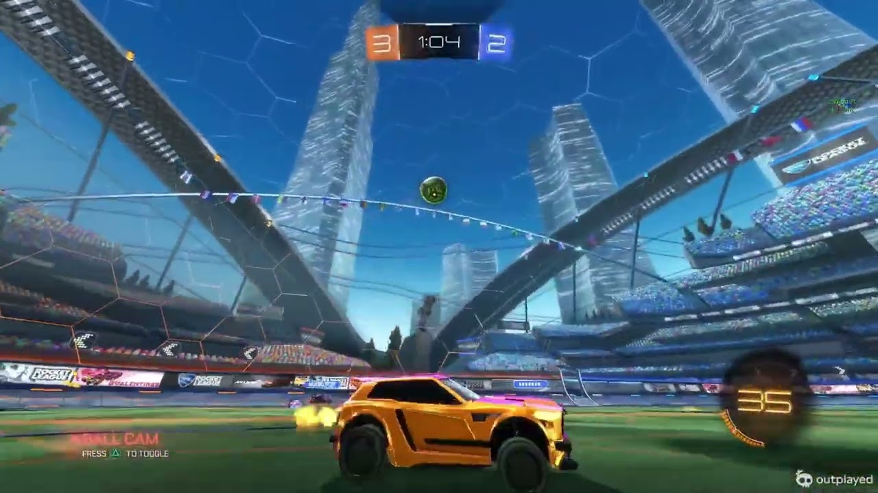 Grand Champ 1 2v2 gameplay (no talking)