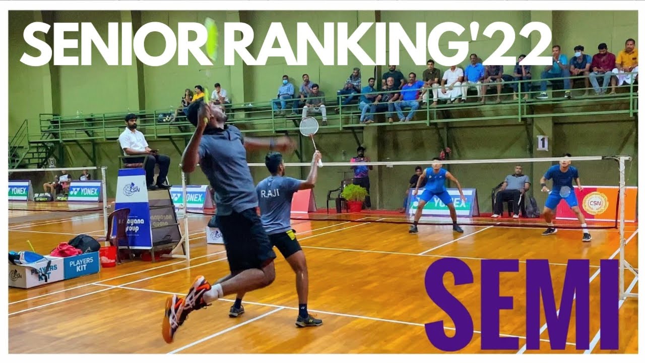 BENNET ANTONY/ARYAN VS ADITHYAN/SHEHIL:KERALA STATE RANKING TOURNAMENT 2022 MENS DOUBLES SEMIFINAL