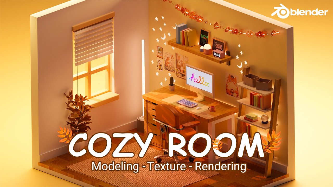Creating the Ultimate Cozy Room in Blender: A Step-by-Step Guide