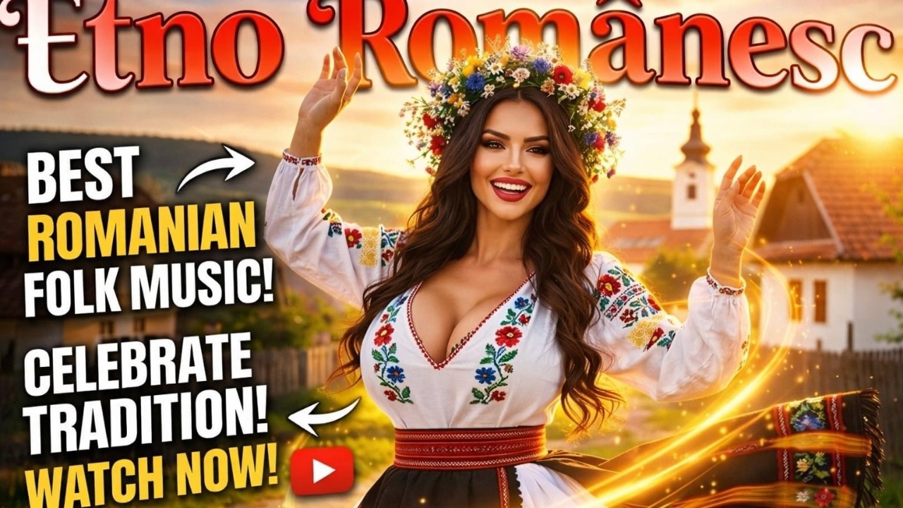 Muzică Românească Etno 2026 🇷🇴 | Dor de Sat Liniștit din Rural Romanian village countryside