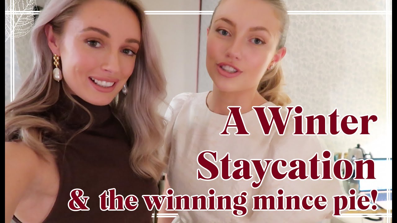 A WINTER STAYCATION & The Best Mince Pie 2021 🤣🎄🤎 Fashion Mumblr Vlogs AD