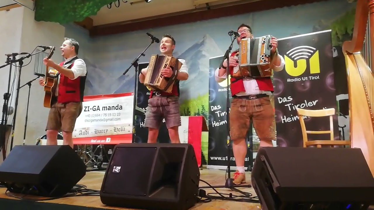 Ein Tag ohne Lachen/U1 Frühschoppen Messe Innsbruck 1.Mai 2022 im Alpensaal /Die Ziga Manda