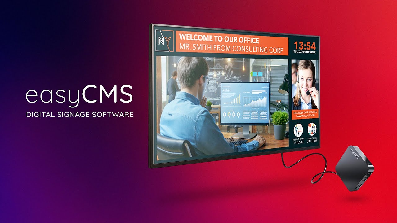easyCMS - Digital Signage Software