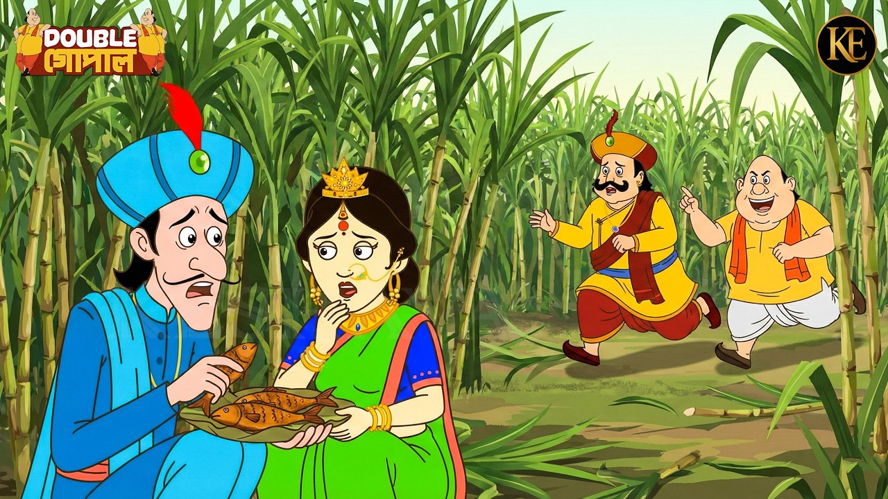 রাজা চিন্তিত হয়ে মন্ত্রী রাণীকে নিয়ে বনে পালিয়ে গেলেন। | Gopal Bhar | Latest New Episode 2026