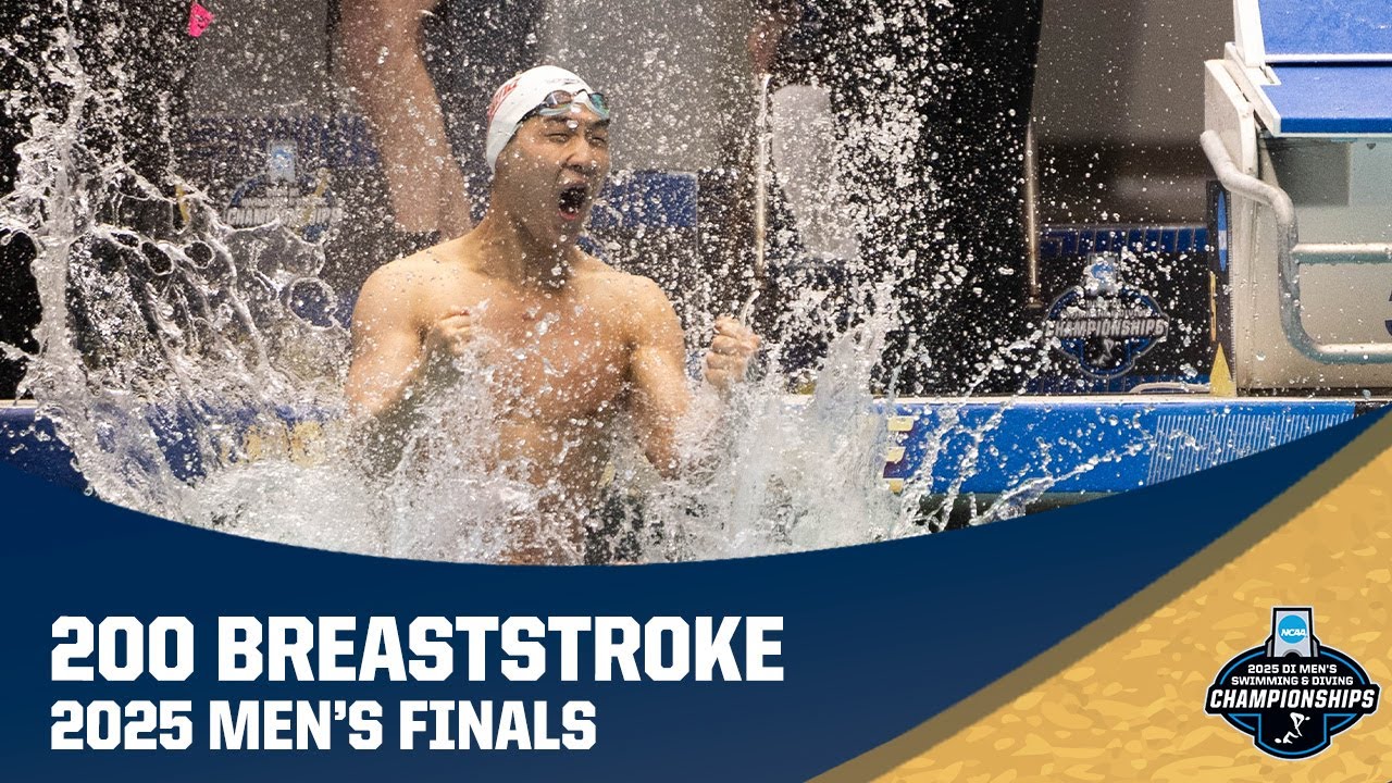 Men's 200 breaststroke | 2025 NCAA swimming championships