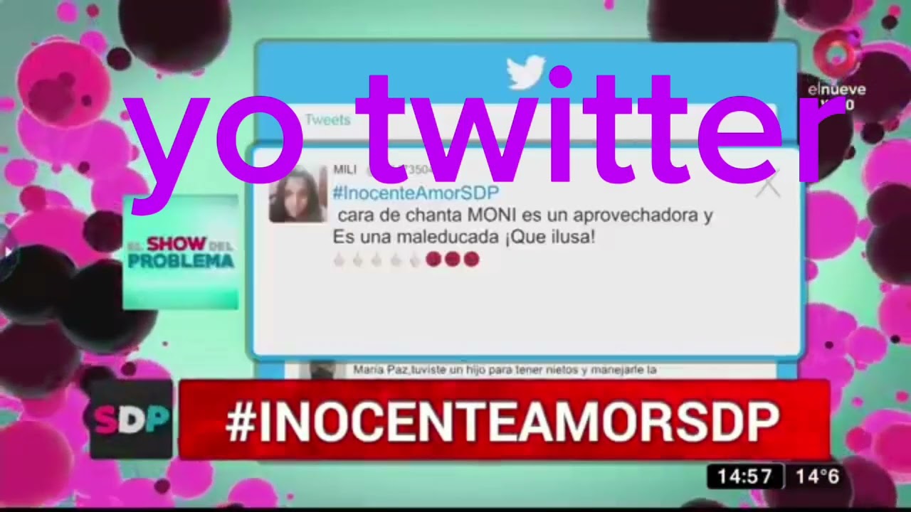 yo twitter el show del problema