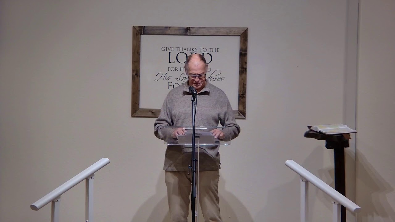 1/04/2025 Bible Class and Worship