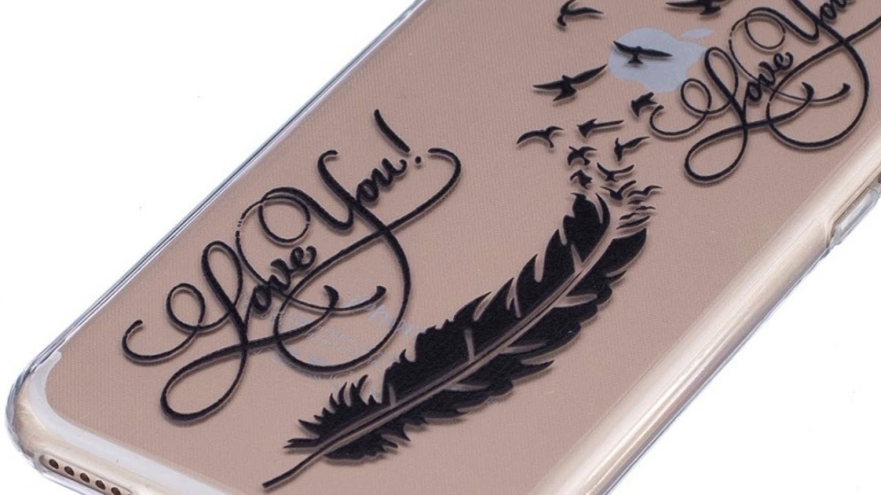 Coque iPhone 8 et iPhone 7 silicone love you