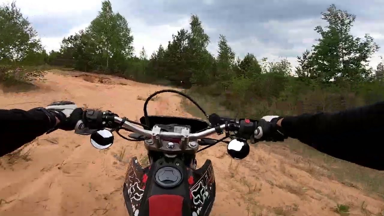 🌎Yamaha WR125R offroad enduro | TOME | POV