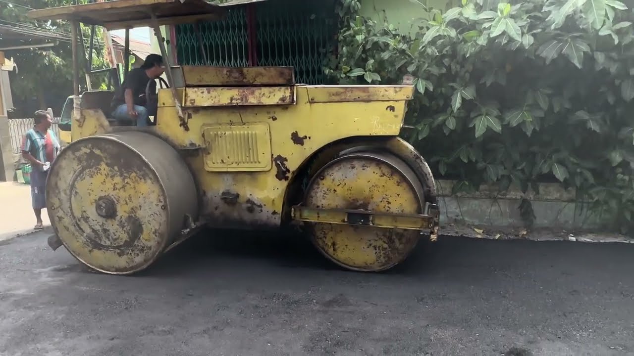 Proses Pengaspalan Jalan