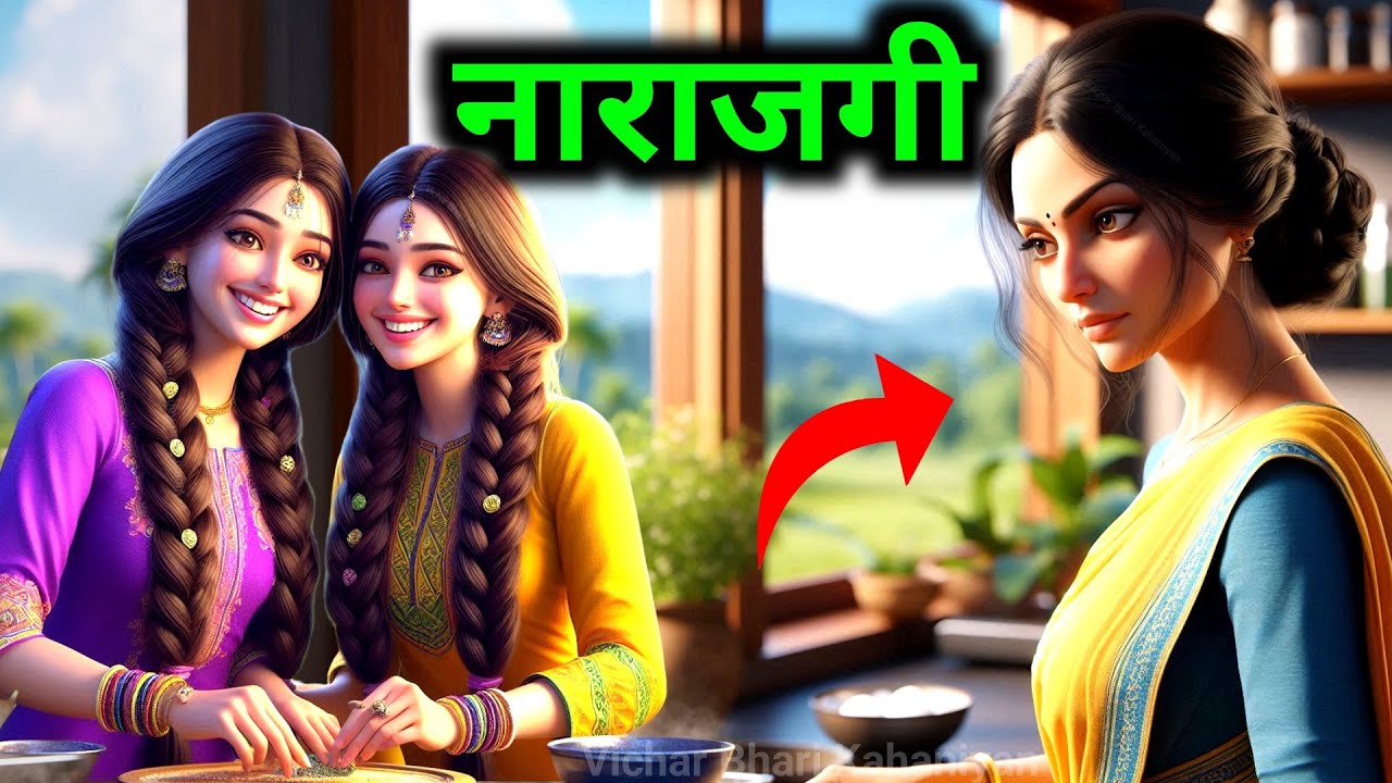 नाराजगी। दो बहनों की कहानी। Vichar Bhari Kahaniyan | Hindi stories #kahaniyan #hindistories #kahani