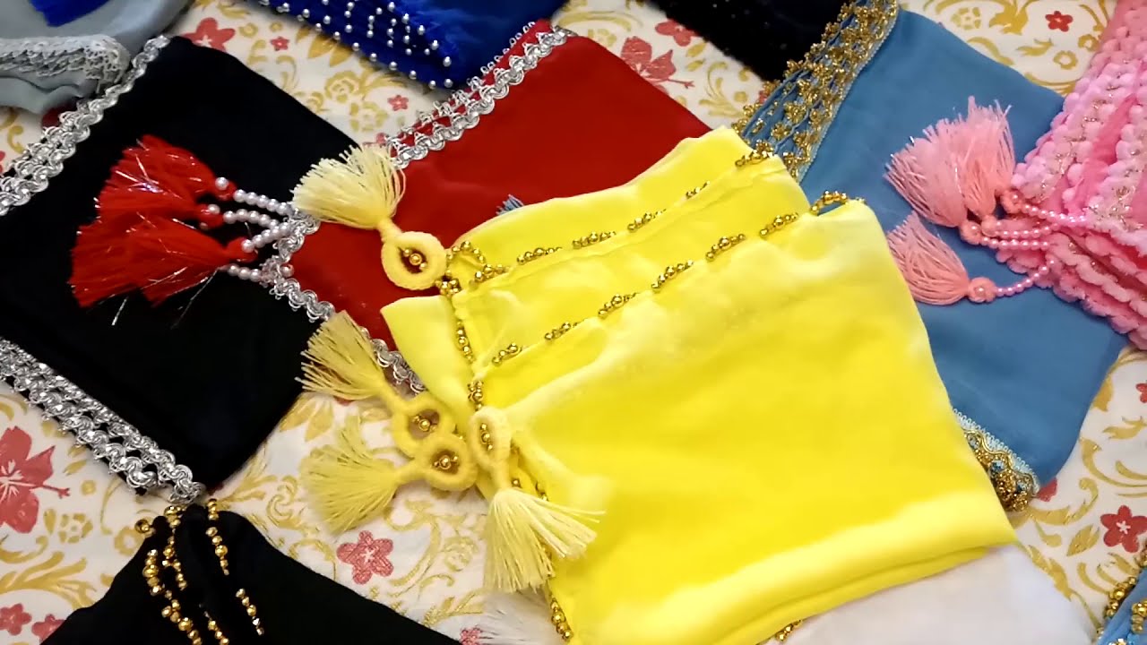 شكيلات جداد زيوفة مخدومين باليد و الكروشي ودونتال🌼🌼