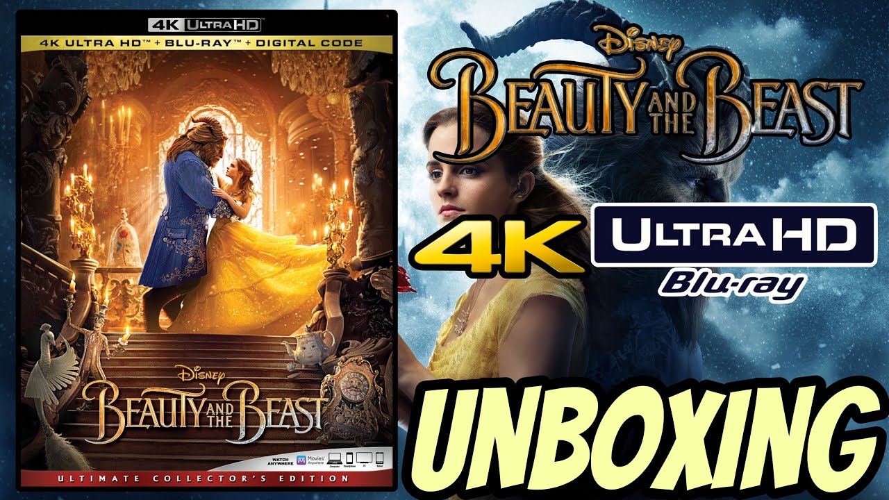 Beauty And The Beast (2017) | 4K Ultra HD Blu-ray Unboxing | Disney Collection | Ka-Universe Channel