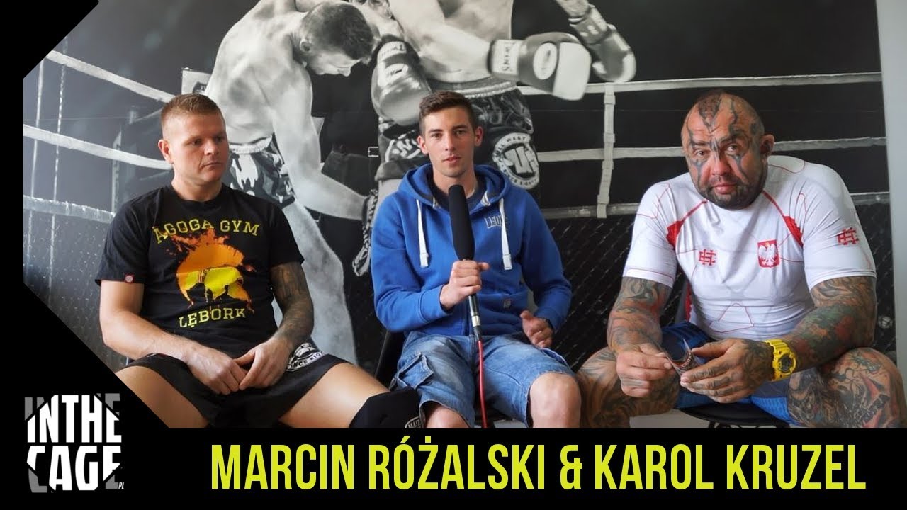 Marcin Różalski i Karol Kruzel na seminarium w Agoga Gym Lębork