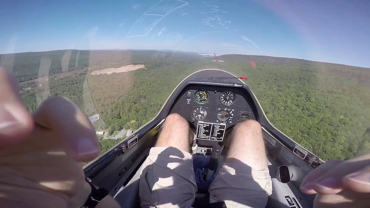 Learning to Fly a Schleicher ASK21 Sailplane