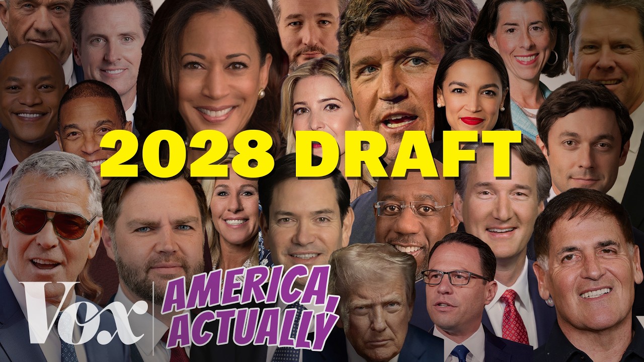 We made a fantasy draft of the 2028 presidential race | America, Actually