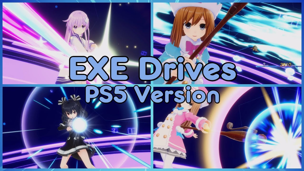 All EXE Drives in Neptunia Sisters VS Sisters that I could find😅