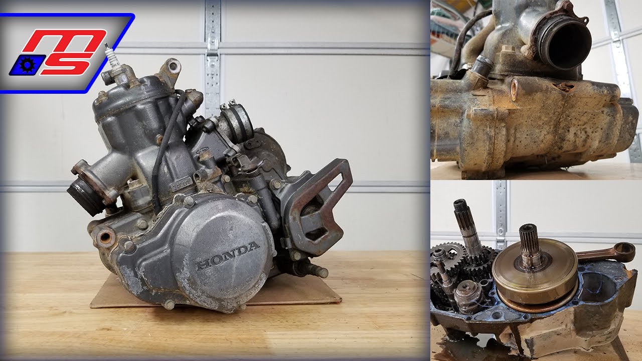 Looking inside a 33 year old engine | Complete Motor Tear Down | Project 250R Part 16