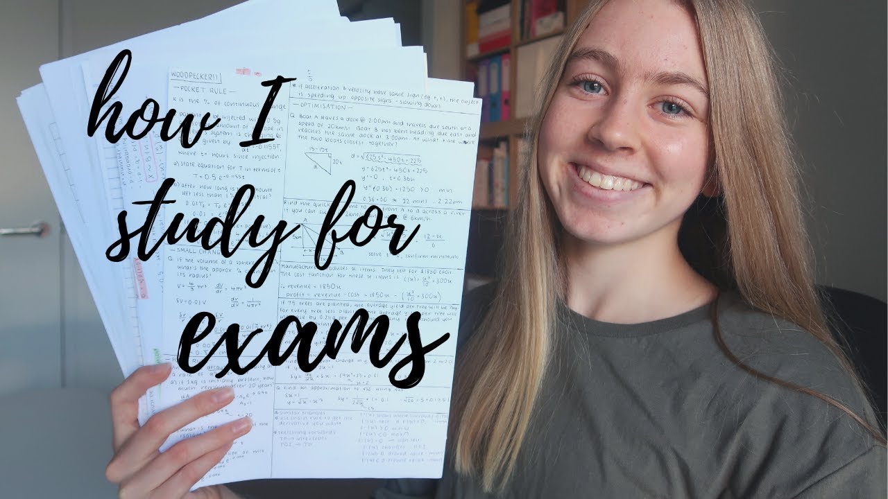 How I Study For Exams to get A+ grades