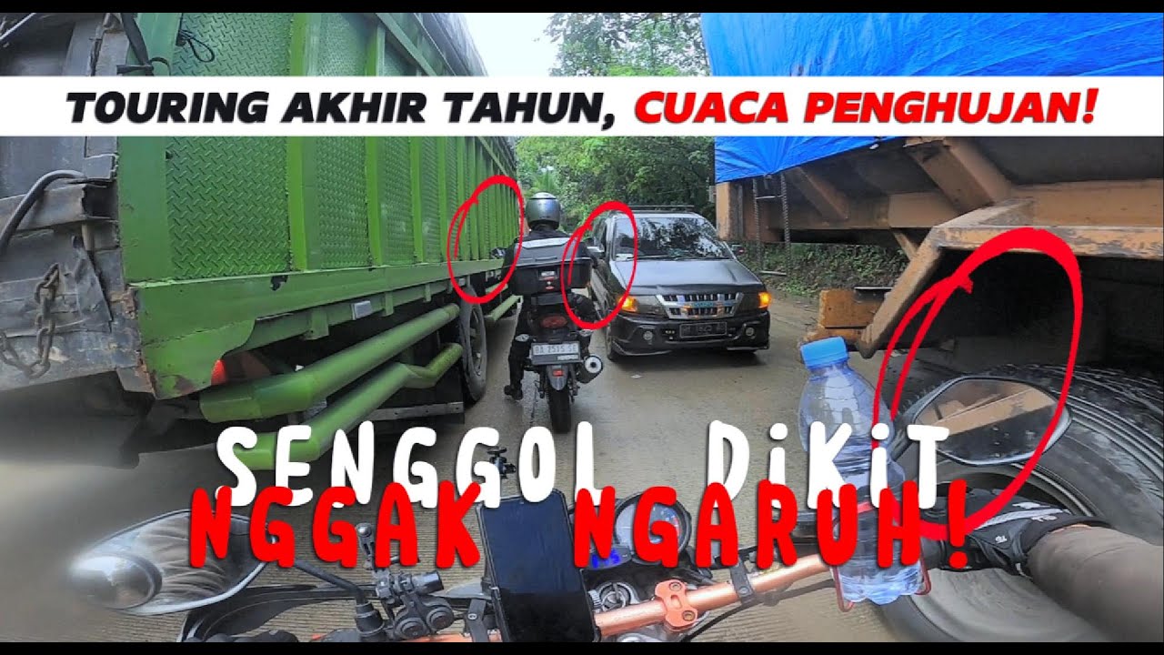 Touring Akhir Tahun, Cuaca Penghujan                                          #automobile #motovlog