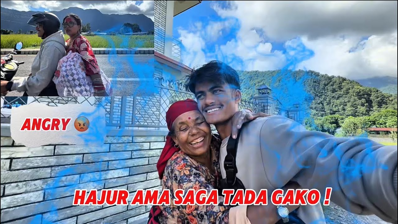 Hajur Muwa Ko maya ! 🙂‍↔️ Mama ghar bata Ghar tarfa Gada | SPEED 