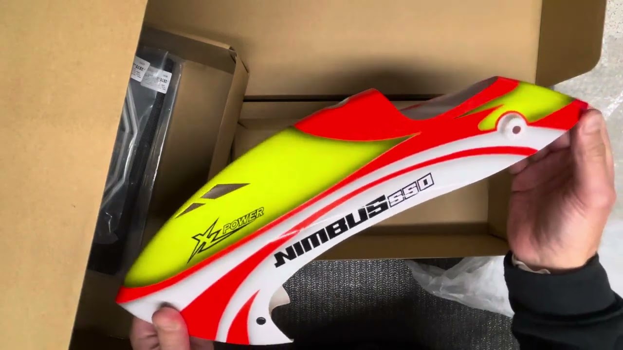 XL Power Nimbus 550V2 heli kit quick unwrap