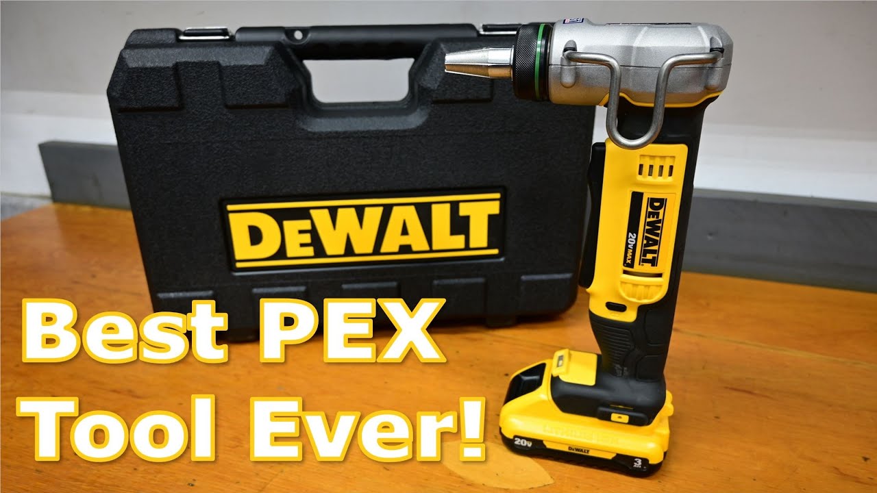 Обзор беспроводного инструмента расширения DeWalt DCE400 20 В Pex A