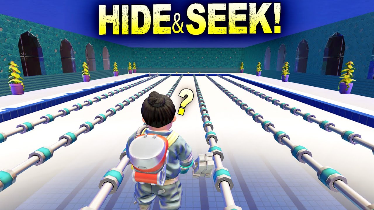 Hide and Seek But You Have to USE YOUR HAMMER to Hide!