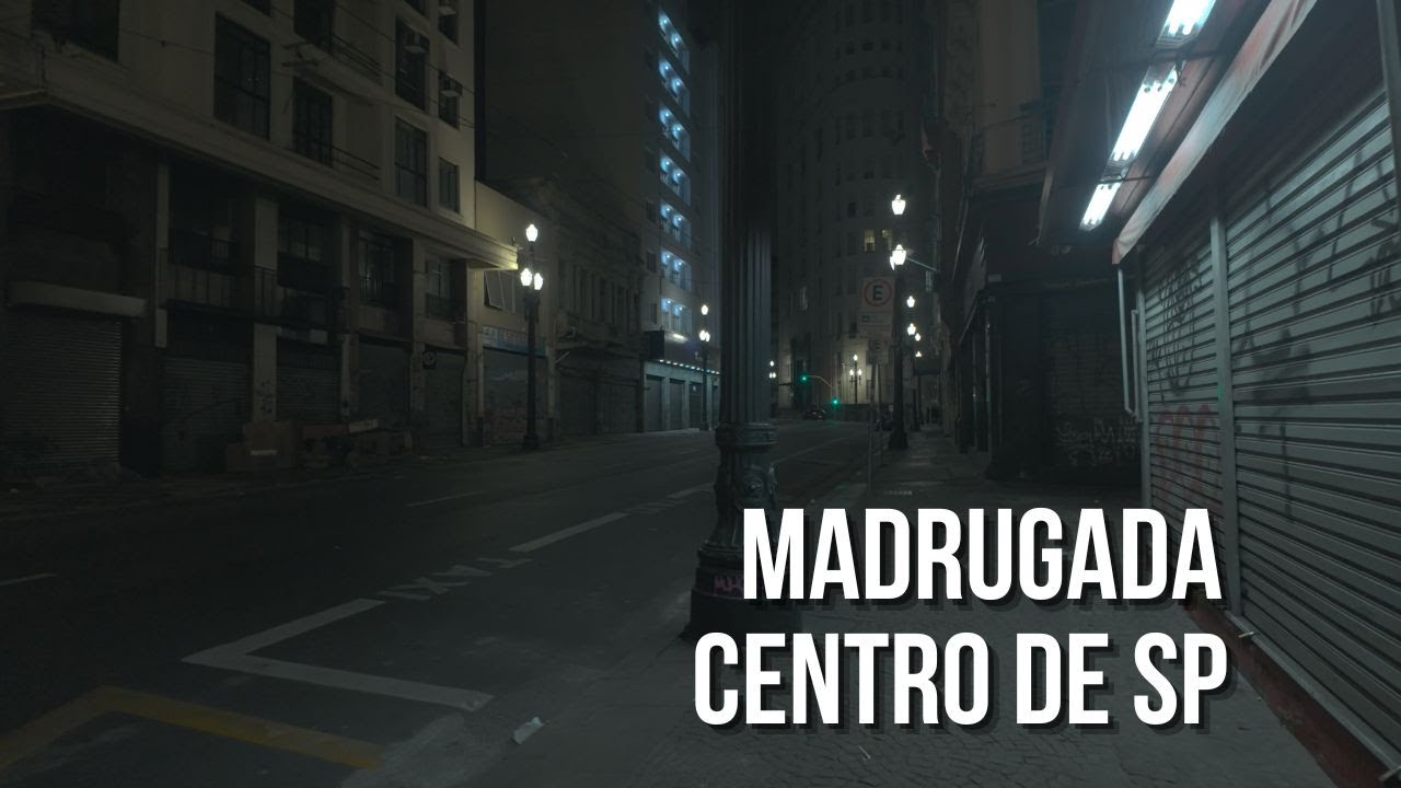 A REALIDADE DA SOMBRIA MADRUGADA DO CENTRO DE SP | Ningu&eacute;m Mostra ISSO