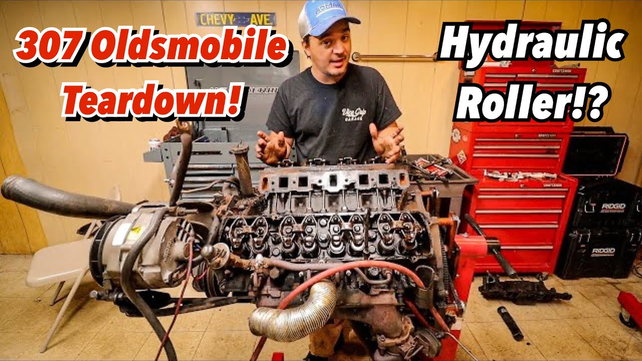 Разборка двигателя Small Block Oldsmobile 307! Вы не поверите, что мы узнали!