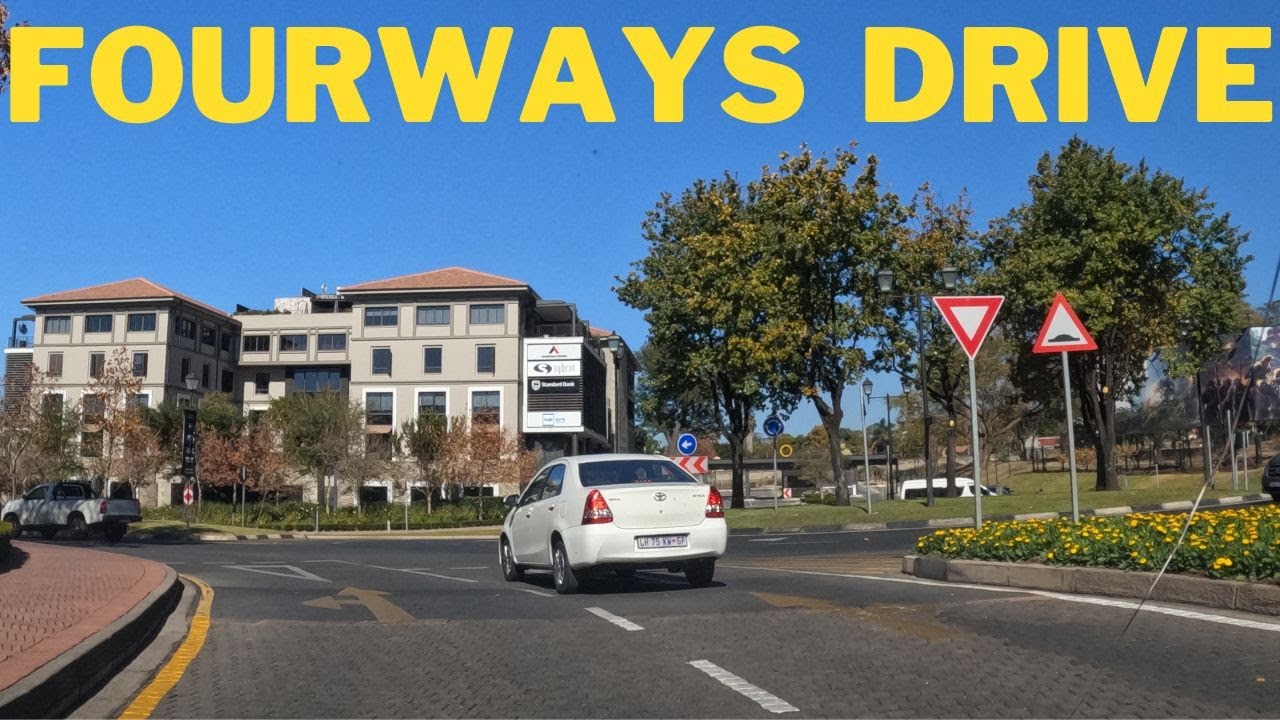Fourways - Driving Tour - Johannesburg, Gauteng, South Africa