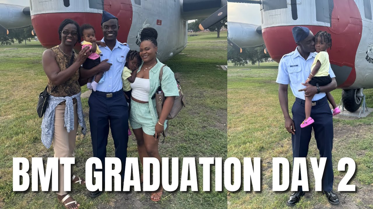 MY HUSBAND IS GRADUATING FROM BMT | GRADUATION PARADE