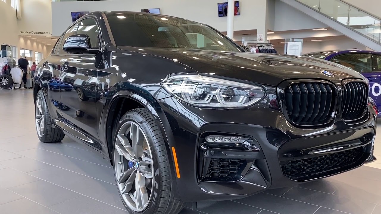 2020 BMW X4 M40i Dark Graphite With Tacora Red (Walk Around) 둘러보기