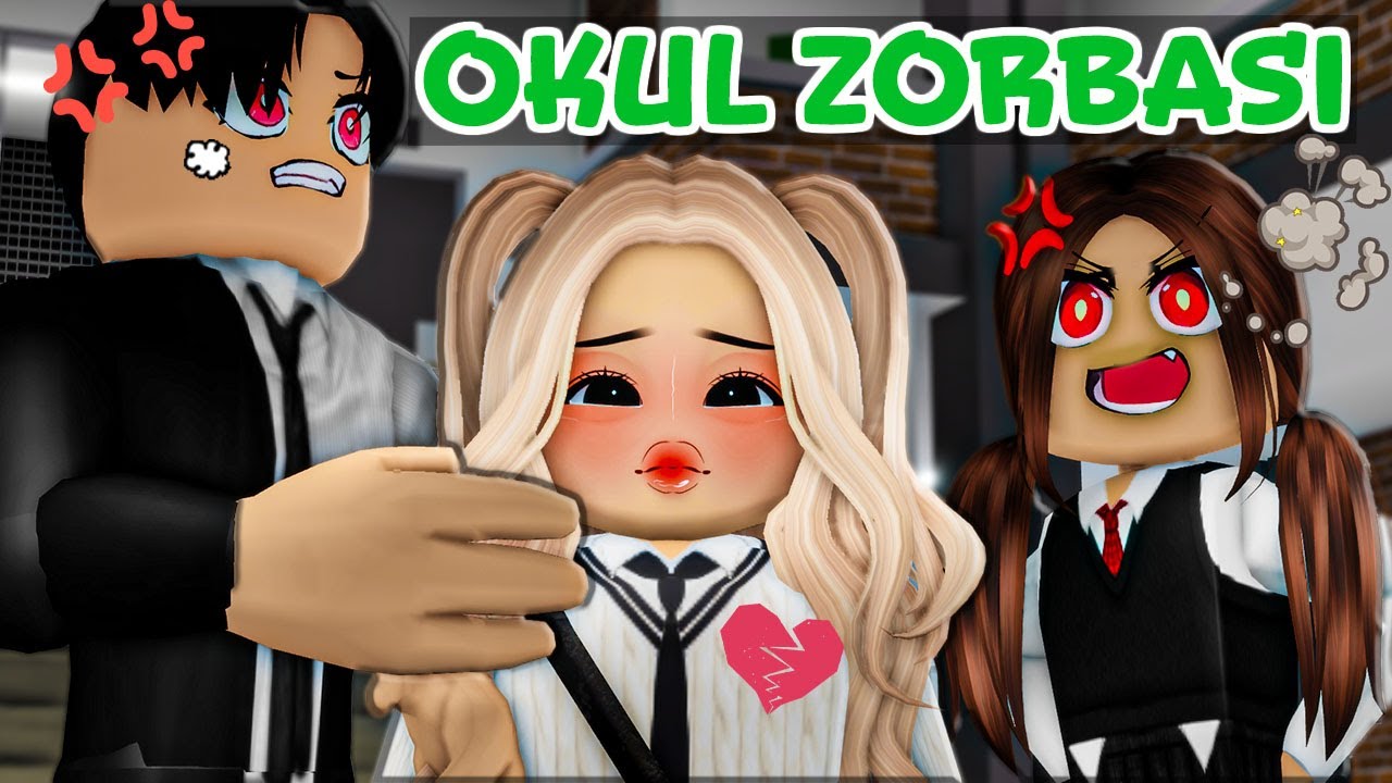 NEDEN OKUL ZORBALARI BENİ DÖVDÜ !? (Roblox Brookhaven 🏡Rp)