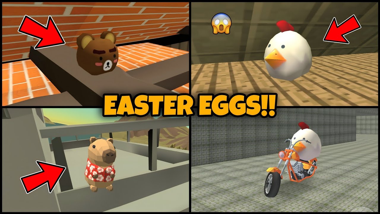 😱 CHICKEN GUN ALL NEW UPDATE 5.5.0 EASTER EGGS AND SECRETS!!
