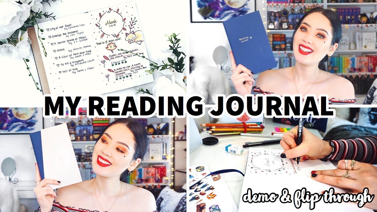 ALL ABOUT MY READING JOURNAL✨Demo, Flip Through & Tips
