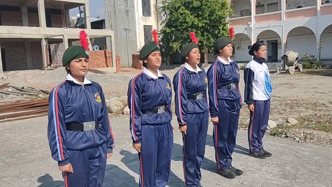 Preparation of NCC 'C' Certificate Exam 2026 Training Parade Drill Practice Girls Cadet #ncc #drill 