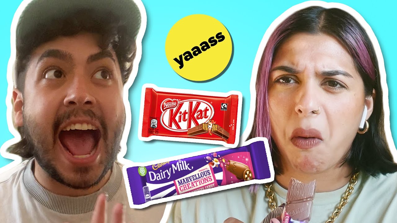 Aussies Try Each Other's Favourite Chocolate Bars
