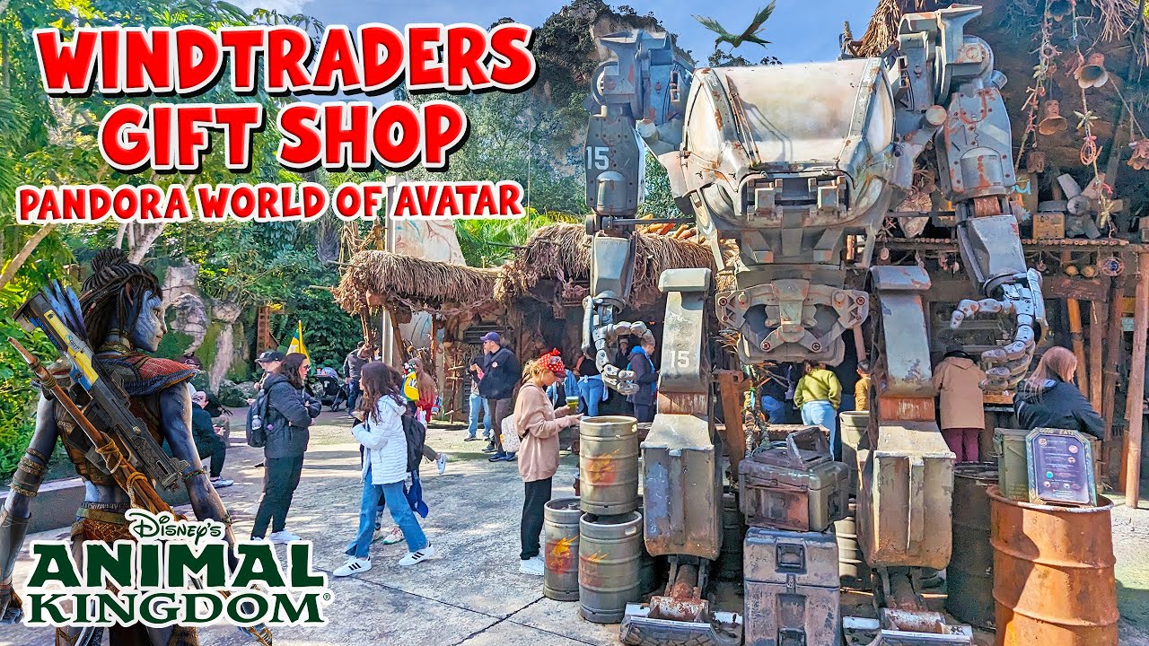 Windtraders Shop Full Tour | Pandora The World of Avatar at Disney's Animal Kingdom (Jan 2024) [4K]