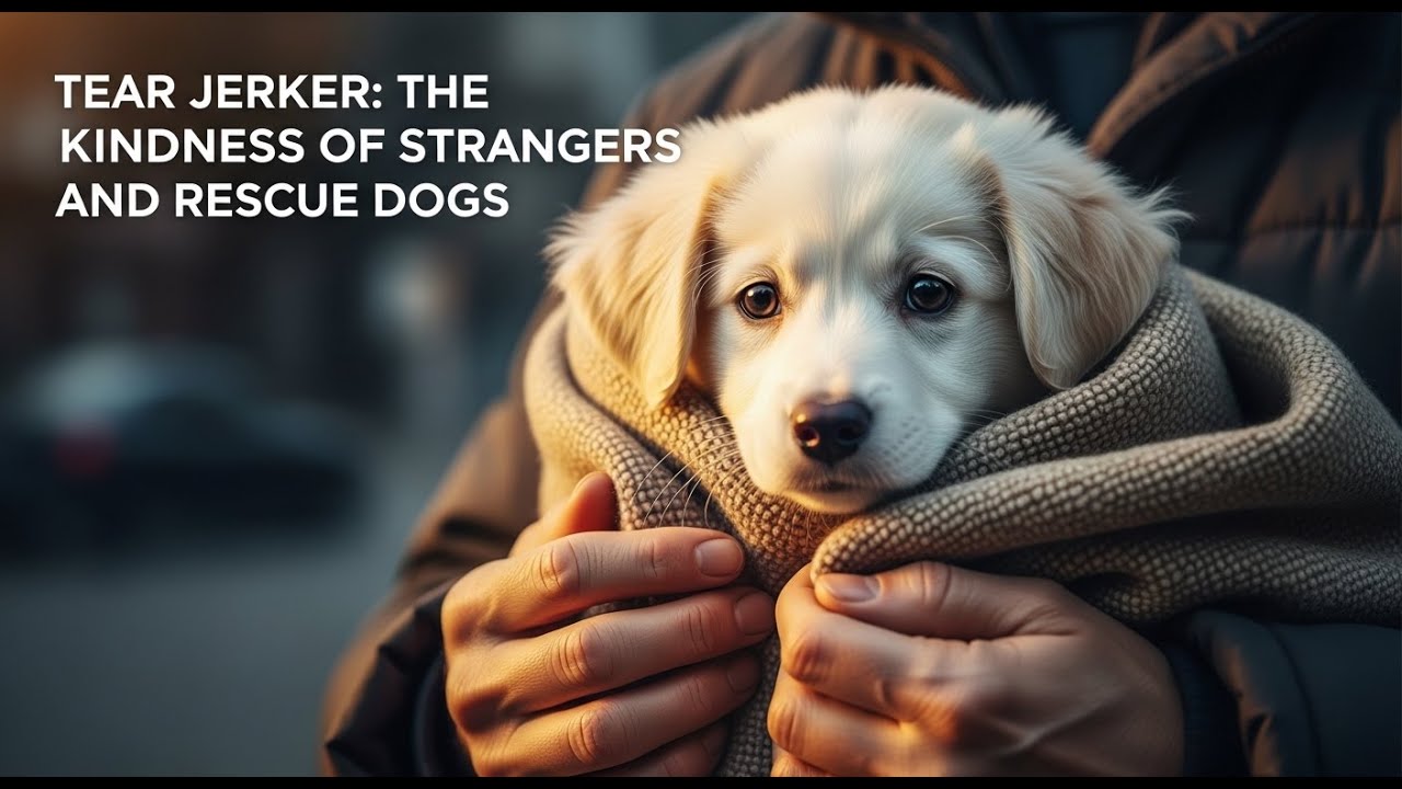 Tear Jerker: The kindness of strangers and rescue dogs