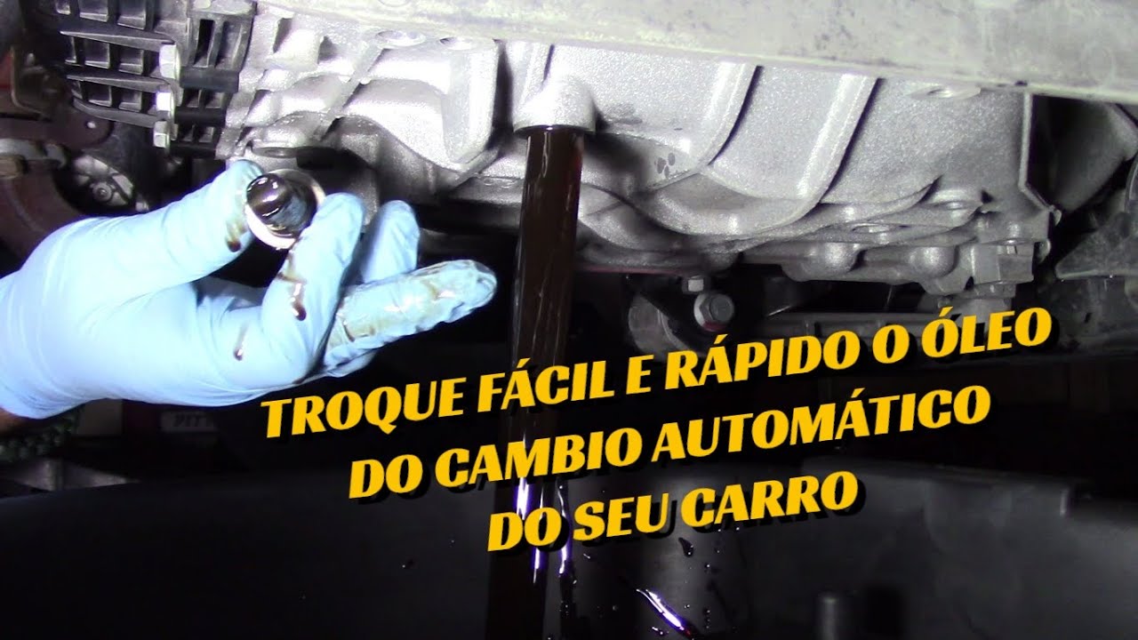 TROCA DE ÓLEO DO CÂMBIO AUTOMÁTICO AL4 - C5 RECÉM COMPRADO.